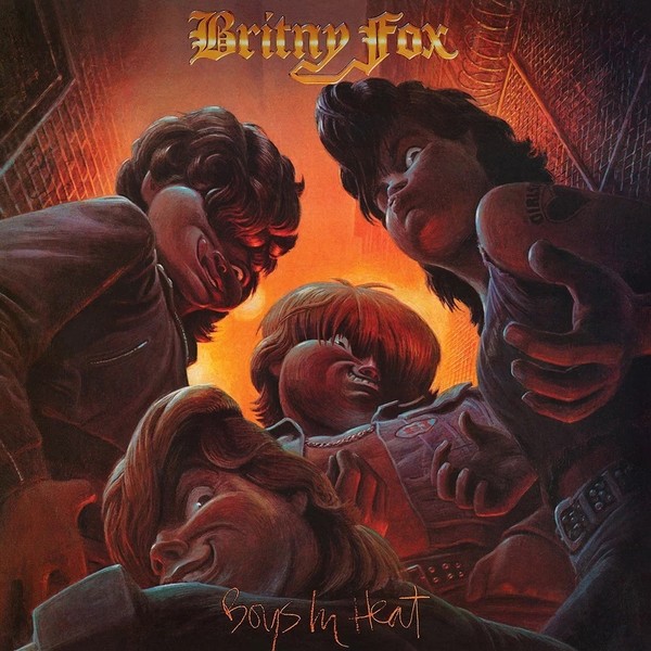 Britny Fox  "Boys in Heat".1989